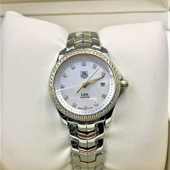 Ladies TAG Heuer Link Lady MOP Diamond Dial Diamon main image 5